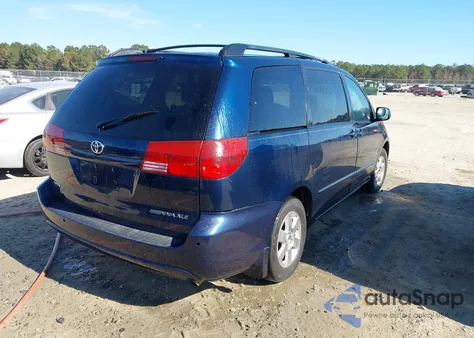 2005 Toyota Sienna Xle z USA, uszkodzony, nr VIN 5TDZA22C65S323397